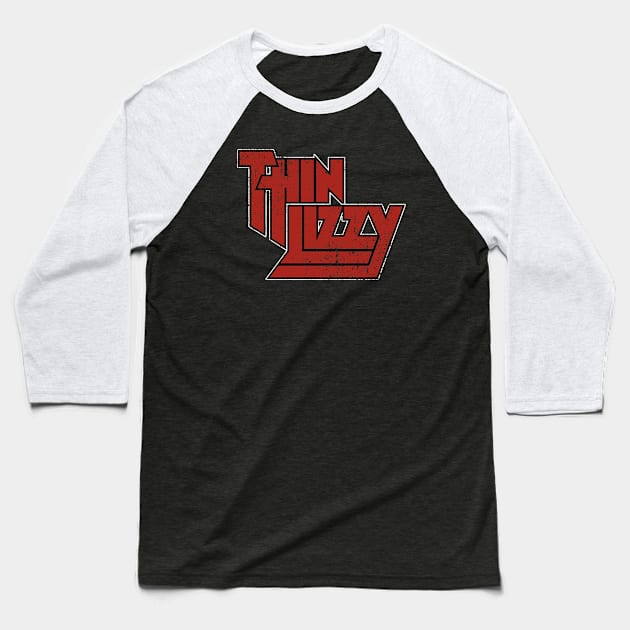 Thin Lizzy Baseball T-Shirt by Farewell~To~Us